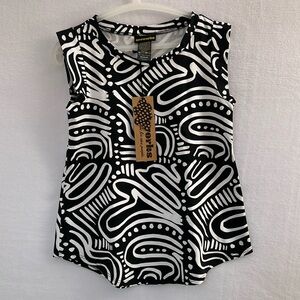 Nooworks Ripple muscle tee Medium NWT